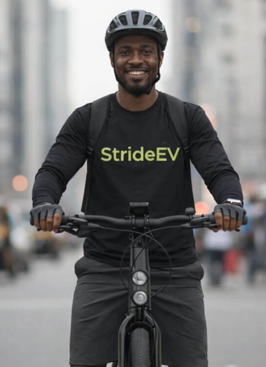 A Stride rider in Surulere